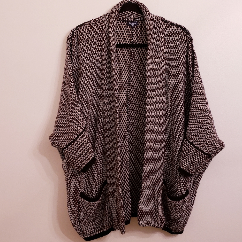 Splendid 3/4 sleeve knit sweater size M